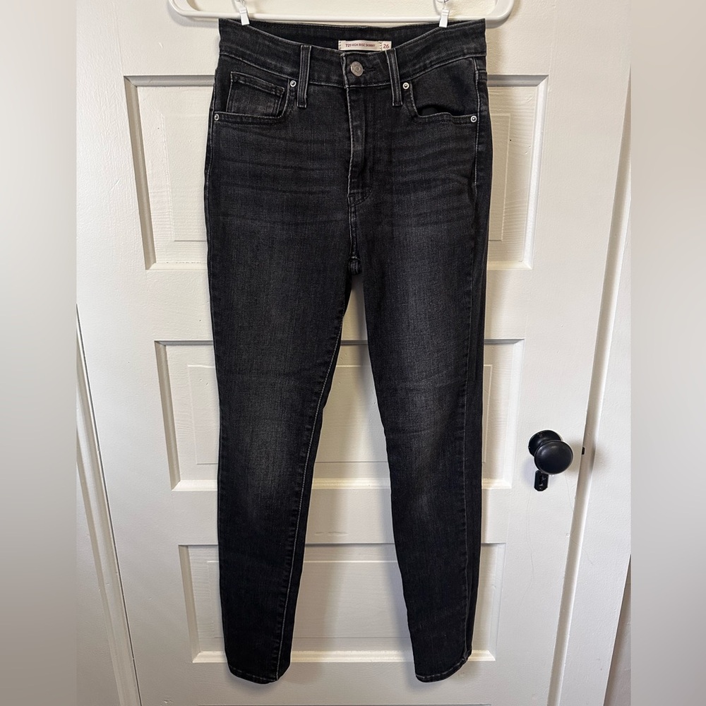 Levi’s 721 High Rise Skinny Jeans size 26